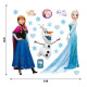Sticker Disney La Reine des Neiges - 1 planche 30 x 30 cm