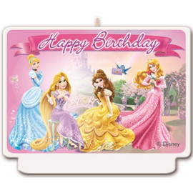 Bougies d'anniversaire Princesses Disney
