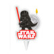 Bougie d'anniversaire Dark Vador Star Wars™ 2D 7,5 cm