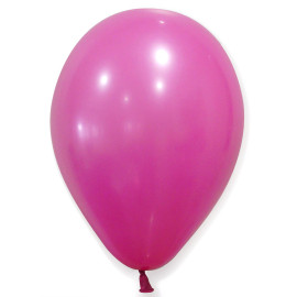12 Ballons fuchsias 28 cm