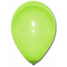 12 Ballons verts clairs 28 cm