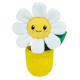 Marguerite Silence ca pousse pot du jardinier avec peluche fleur blanche - Haut 13cm