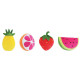 Peluche fruity's coussin surprise pastèque ou fraise ou ananas ou orange- Hauteur 50 cm