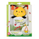 Abeille Silence ça pousse sac du jardinier avec peluche Abeille - Haut 13 cm