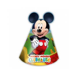 6 Chapeaux carton Mickey Mouse™