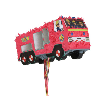 Piñata camion Sam le pompier™ premium 50 x 33 cm