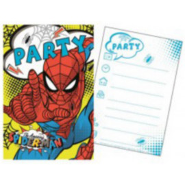 Carte de vœux et Invitation de fête Disney Marvel Spider-man