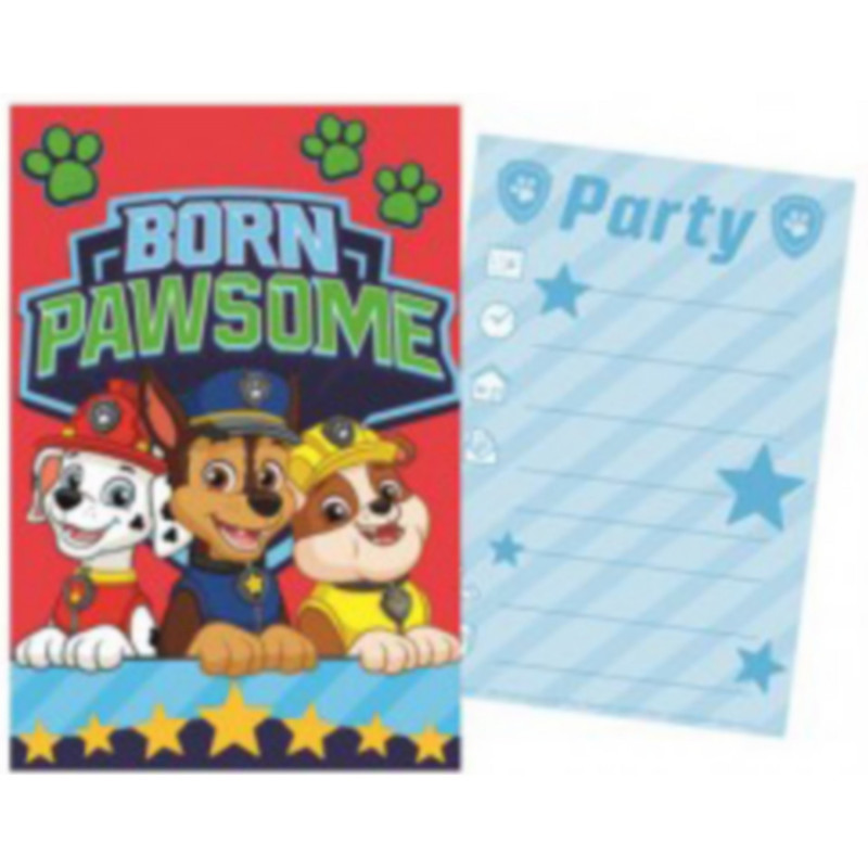 Set de 5 cartes Pat'Patrouille Born Pawsome - 5 cartes
