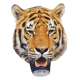 Masque en carton - animal visage Tigre 27 cm