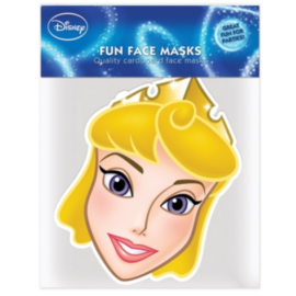 Masque en carton - visage Disney princesse la belle au bois dormant 27 cm