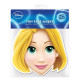 Masque en carton - visage Disney princesse raiponce 27 cm