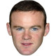 Masque en carton - Football Wayne Rooney