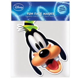 Masque en carton - visage Disney tête de Dingo 27 cm