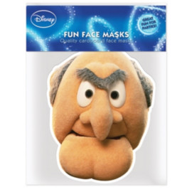 Masque en carton - visage marionnette Statler 27 cm
