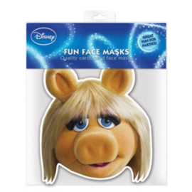 Masque en carton - Muppet Show Miss Piggy - Peggy La Cochonne 27 cm