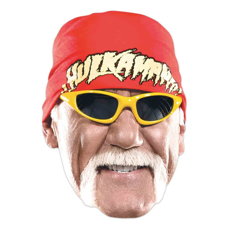 Masque en carton - WWE Catch Hulk Hogan