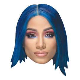 Masque en carton - WWE Catch Sasha Banks