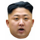 Masque en carton - Homme Politique Kim Jong-Un