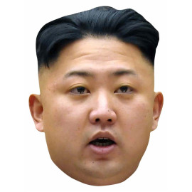 Masque en carton - Homme Politique Kim Jong-Un