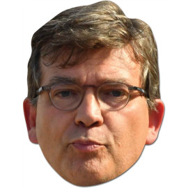 Masque en carton - Homme Politique Arnaud Montebourg