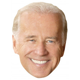 Masque en carton - Homme Politique Joe Biden