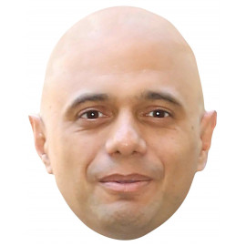 Masque en carton - Homme Politique Sajid Javid