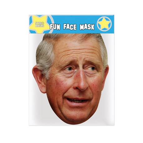 Masque en carton - Famille Royale Prince Charles