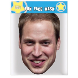 Masque en carton - Famille Royale Prince William