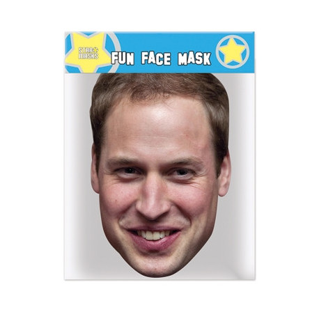 Masque en carton - Famille Royale Prince William