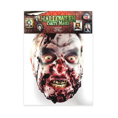 Masque en carton - Halloween Zombie