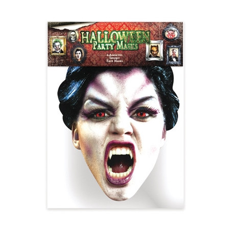 Masque en carton - Halloween Vampire