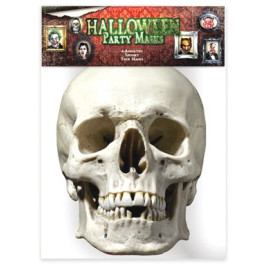 Masque en carton - Halloween Crâne