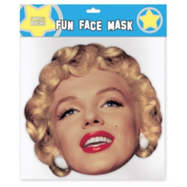 Masque en carton chanteuse et actrice Marilyn Monroe