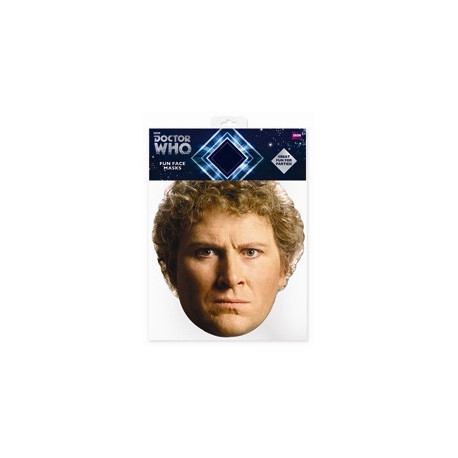 Masque en carton DOCTOR WHO The Sixth Doctor (6ème Docteur)