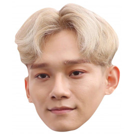 Masque en carton - Groupe de Musique KPOP EXO Chen