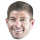 Masque en carton - Sportif Entraineur et Ancien Footballeur Steven Gerrard