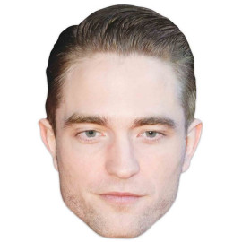 Masque en carton - Acteur Robert Pattinson