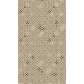 Voilage forme losange - 1 pièce - L 140 cm x H 245 cm
