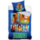 Parure de lit réversible Et Taie D'oreiller Equipe complète Scooby Doo - 140 cm x 200 cm