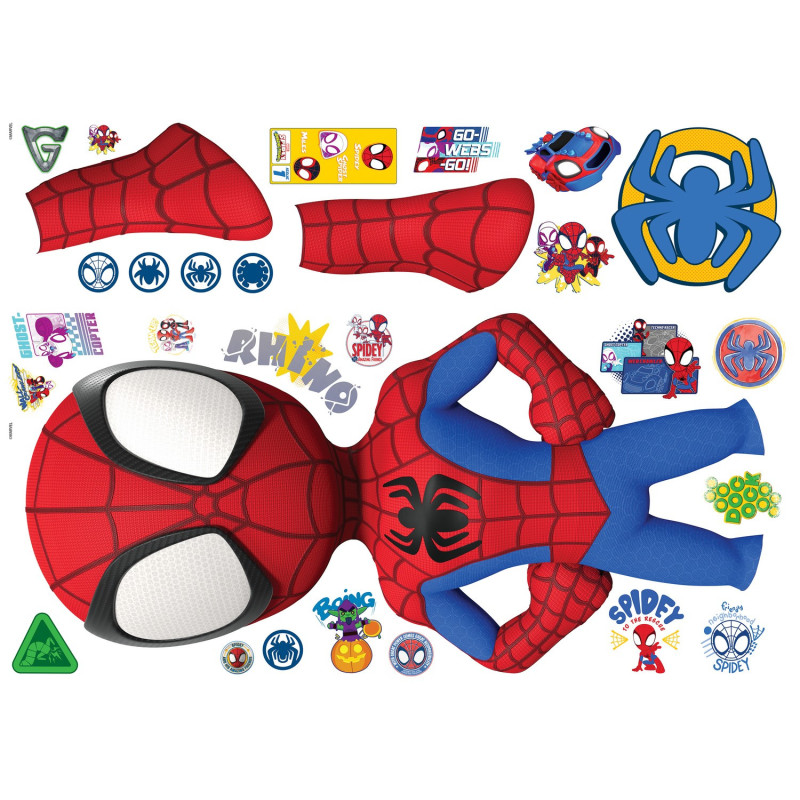 Stickers mural Amazing Spider-man debout - Collection Spidey