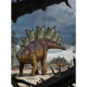 Poster géant intissé Stégosaure - 184 x 248 cm