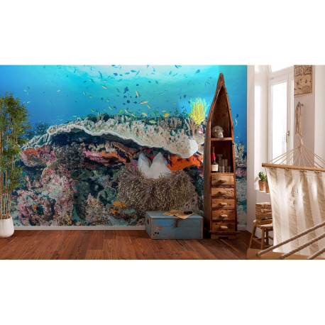 Poster géant intissé Récif de corail - 400 x 280 cm