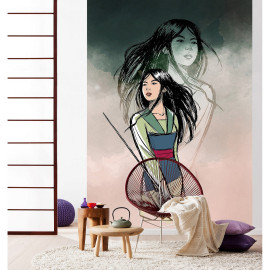 Poster géant intissé Brave Mulan - 200 x 250 cm