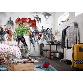 Poster géant intissé Avengers Unite - 500 x 280 cm