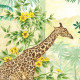 Girafe Poster géant intissé Jungle Adventure - 350 x 280 cm