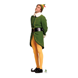 Figurine en carton film 2003 L'elfe - Will Ferrell - 188 cm bras derrière le dos 