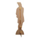Figurine en carton film 2003 L'elfe - Will Ferrell - 188 cm bras derrière le dos 