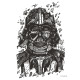 Poster d'Art Star Wars Dark Vador Dessin - 40 x 50 cm