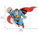 Stickers muraux géants Marvel Superman avec lettres de l'alphabet