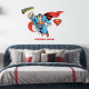 Stickers muraux géants Marvel Superman avec lettres de l'alphabet